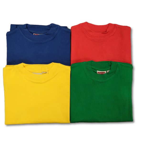 COLOURED T-SHIRTS